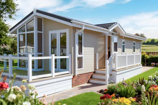 Arundel Single Lodge with decking