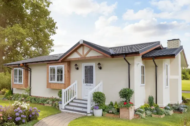 Cardigan Cottage exterior in a countryside setting