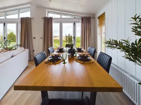 Dining area with a view