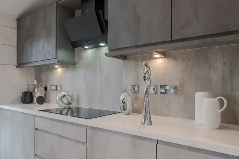 Kitchen electric hob