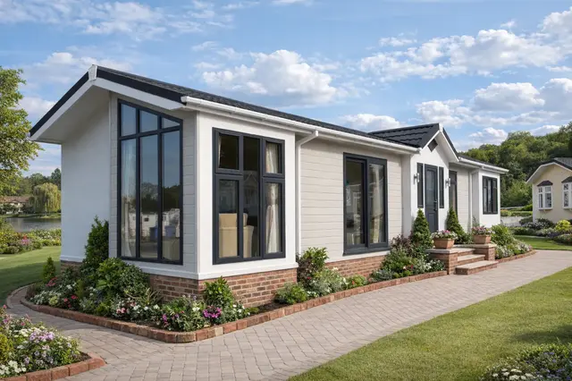 Wentwood Single park home exterior